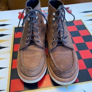 Moc Sole Brown Leather Thursday Boots